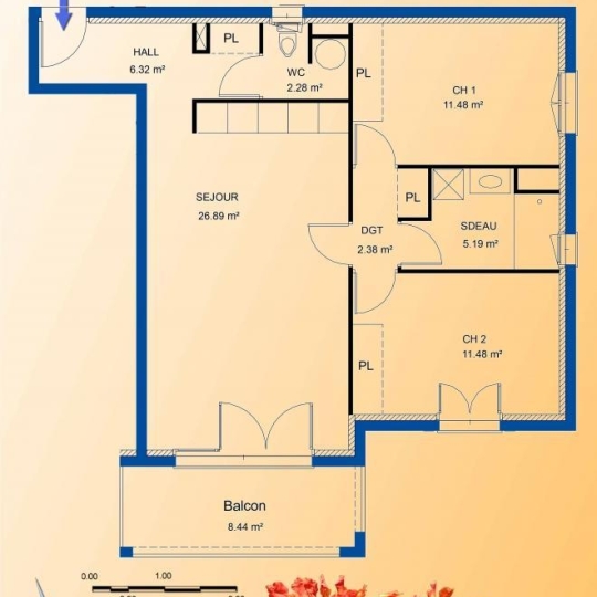  Annonces MAGALAS : Appartement | AGDE (34300) | 66 m2 | 270 000 € 